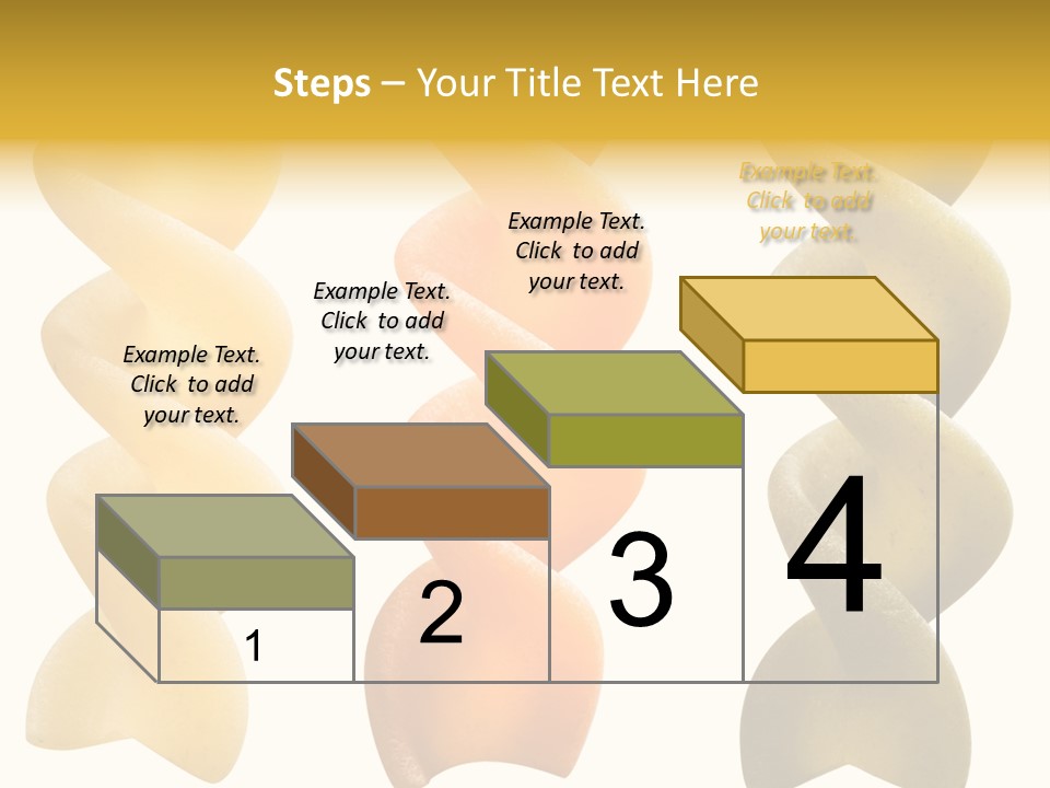 Macaroni Raw Path PowerPoint Template