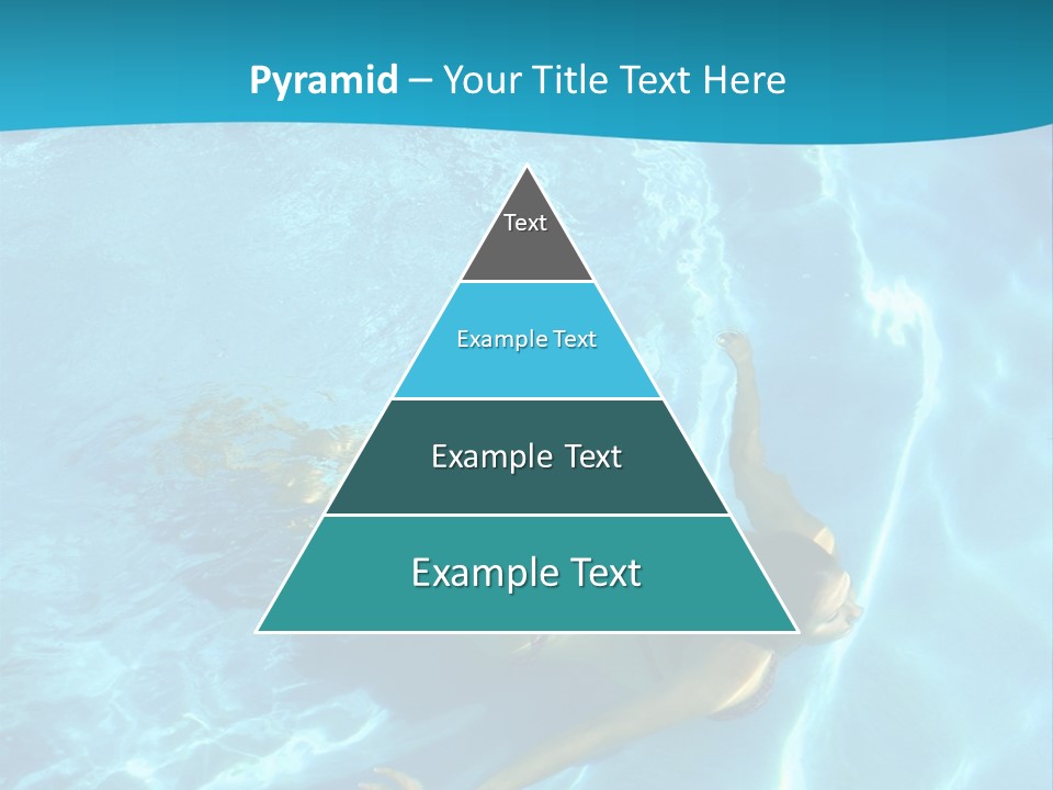 Island Blue Exercise PowerPoint Template