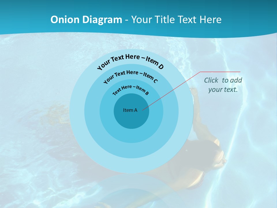 Island Blue Exercise PowerPoint Template