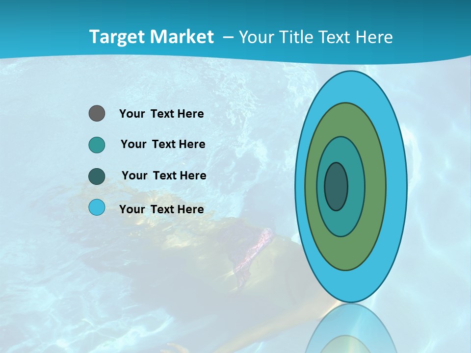 Island Blue Exercise PowerPoint Template