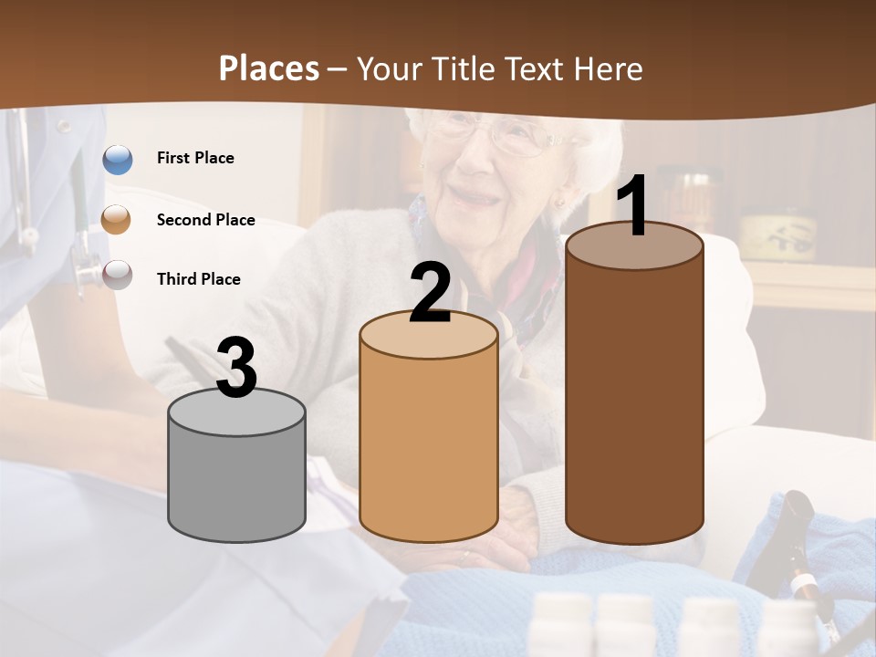 Healthcare Talking Home Visit PowerPoint Template