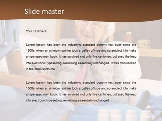 Healthcare Talking Home Visit PowerPoint Template