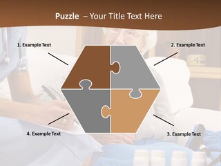 Healthcare Talking Home Visit PowerPoint Template