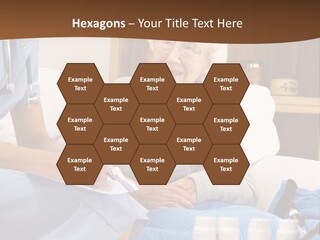 Healthcare Talking Home Visit PowerPoint Template