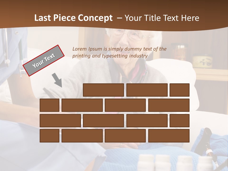 Healthcare Talking Home Visit PowerPoint Template