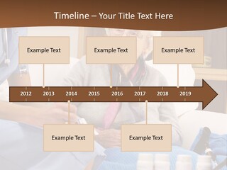 Healthcare Talking Home Visit PowerPoint Template