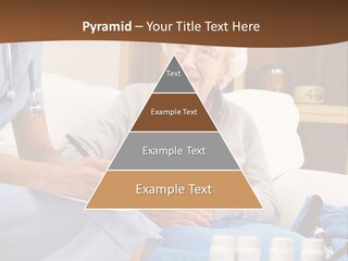 Healthcare Talking Home Visit PowerPoint Template