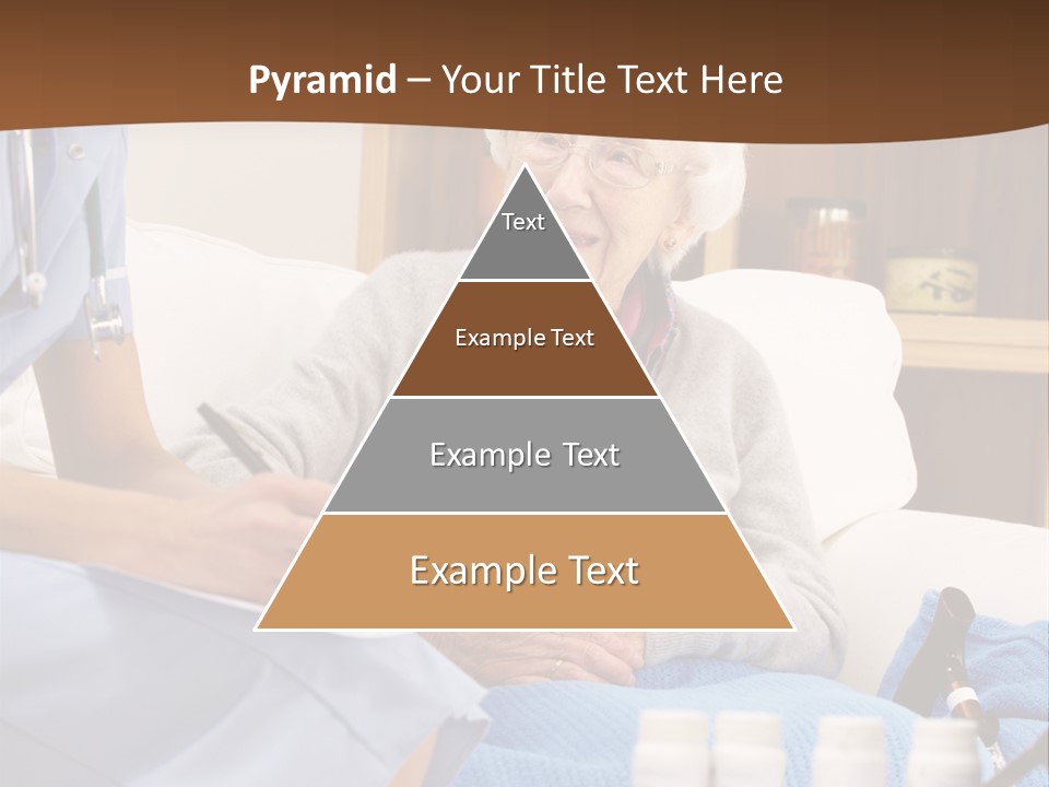 Healthcare Talking Home Visit PowerPoint Template