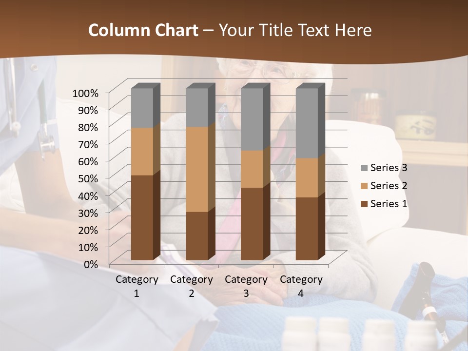 Healthcare Talking Home Visit PowerPoint Template