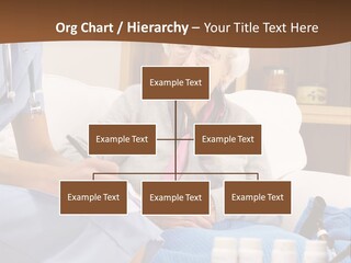Healthcare Talking Home Visit PowerPoint Template