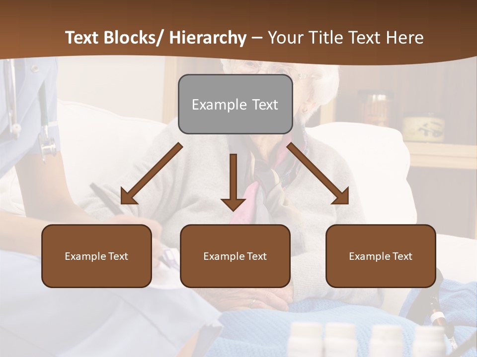 Healthcare Talking Home Visit PowerPoint Template
