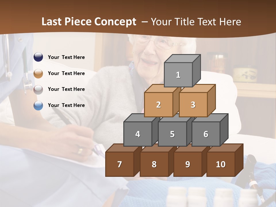 Healthcare Talking Home Visit PowerPoint Template