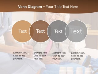 Healthcare Talking Home Visit PowerPoint Template