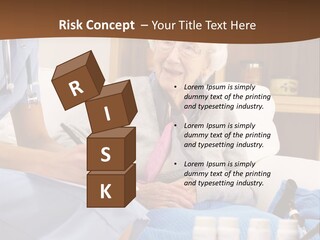 Healthcare Talking Home Visit PowerPoint Template