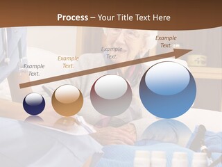 Healthcare Talking Home Visit PowerPoint Template