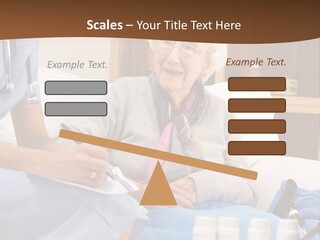 Healthcare Talking Home Visit PowerPoint Template