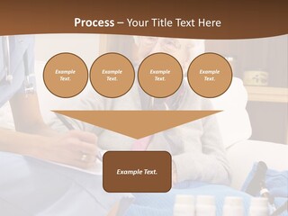 Healthcare Talking Home Visit PowerPoint Template