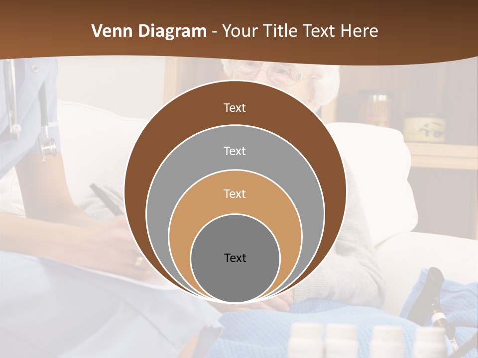 Healthcare Talking Home Visit PowerPoint Template