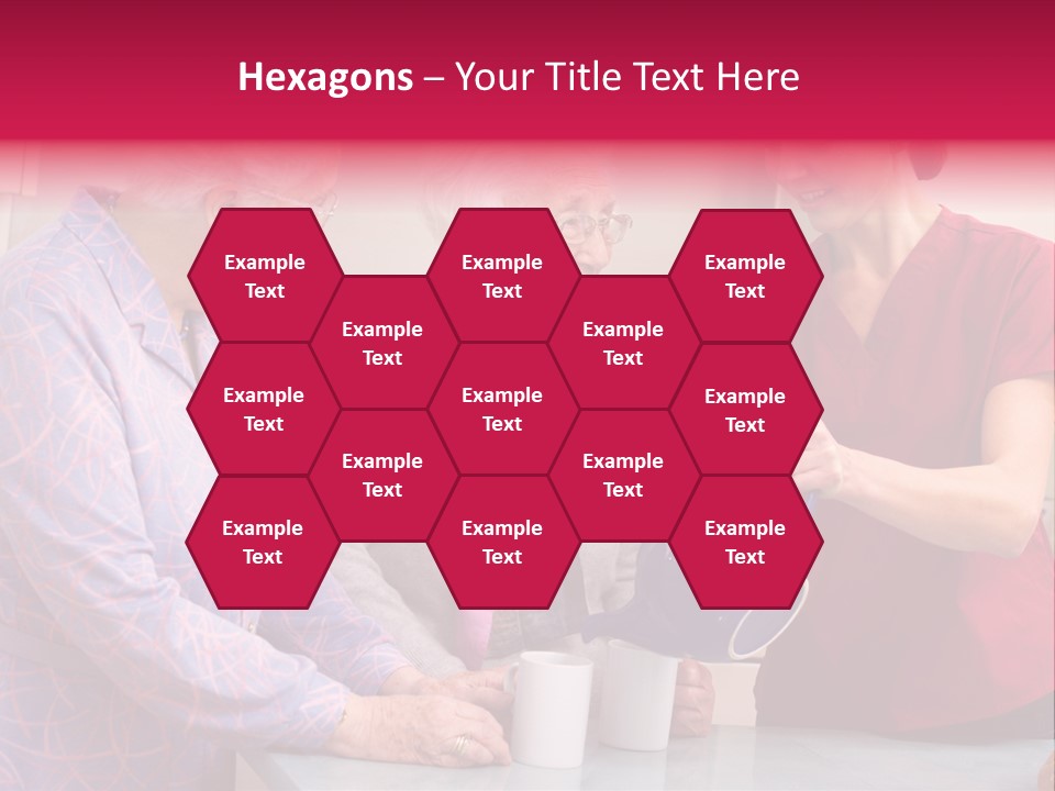 Forties Elderly At Home PowerPoint Template