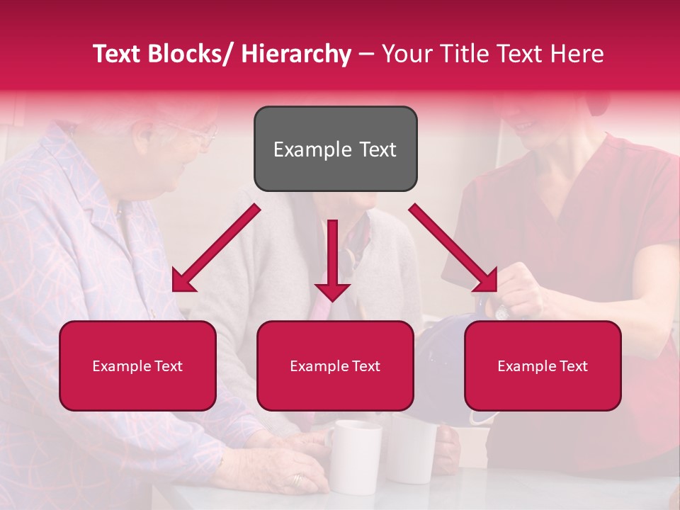 Forties Elderly At Home PowerPoint Template