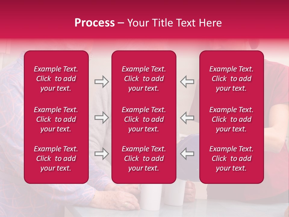 Forties Elderly At Home PowerPoint Template
