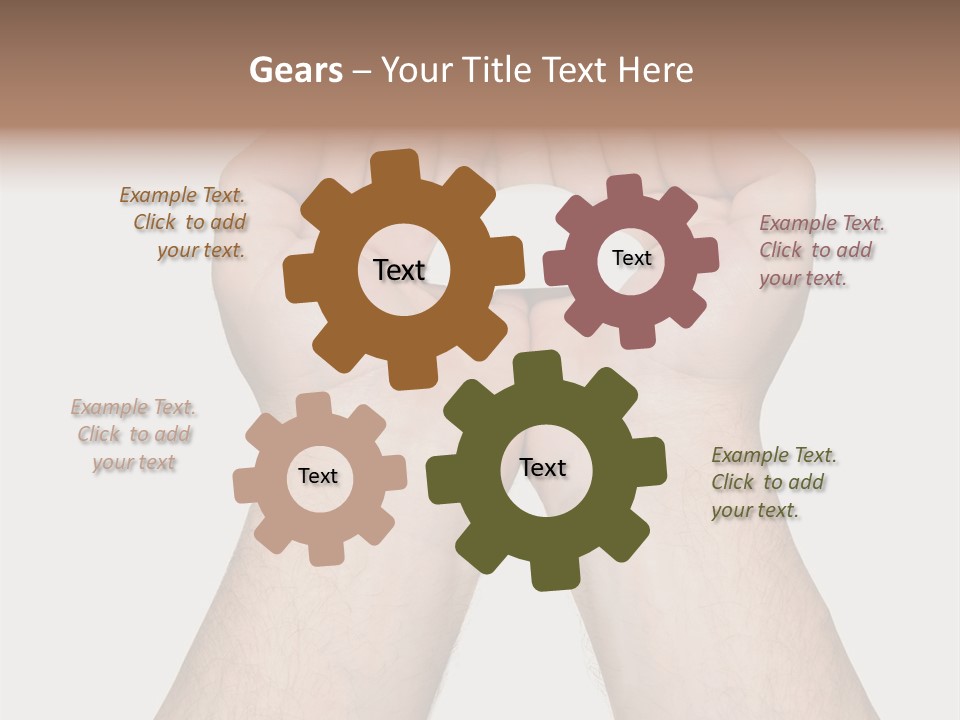 Person Automobile Small PowerPoint Template