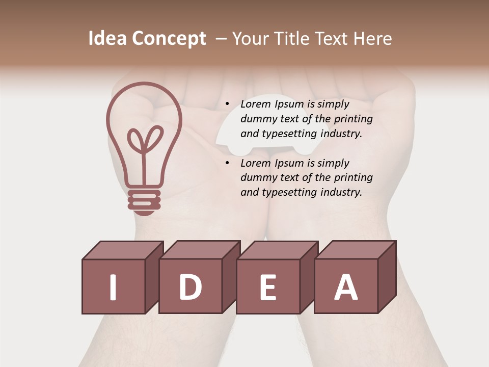 Person Automobile Small PowerPoint Template