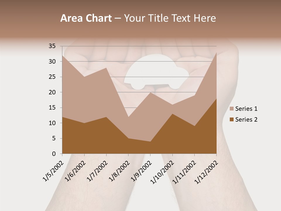 Person Automobile Small PowerPoint Template