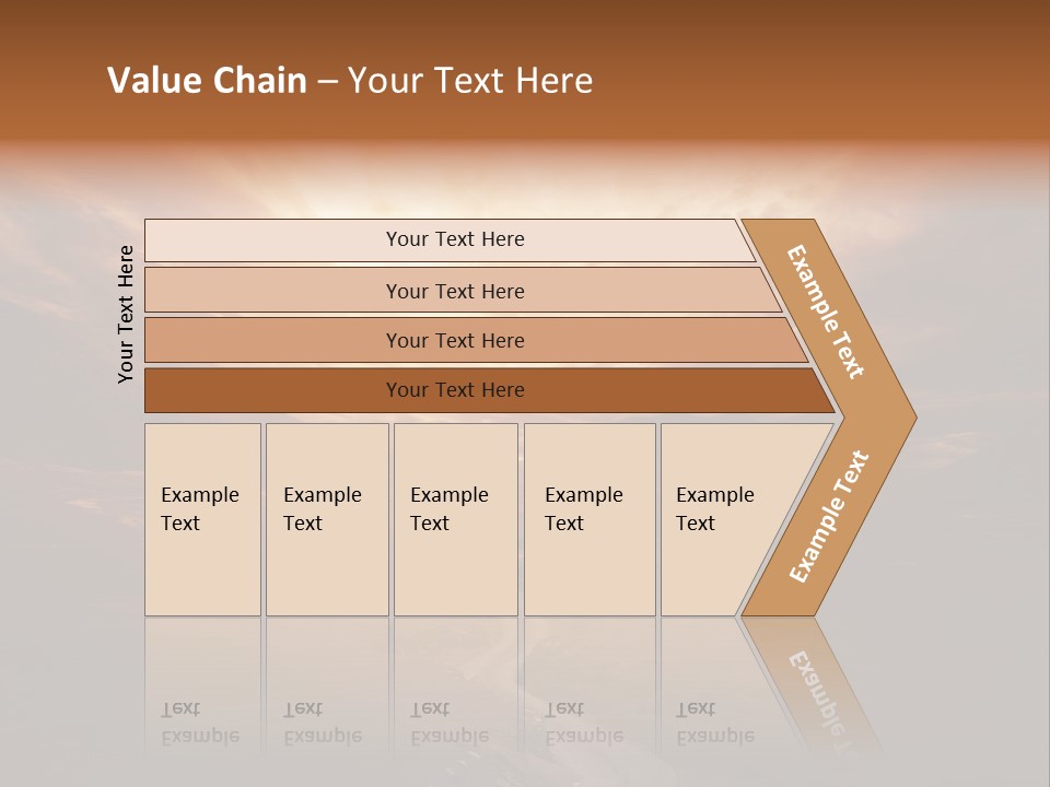 Sky Freeway Road PowerPoint Template