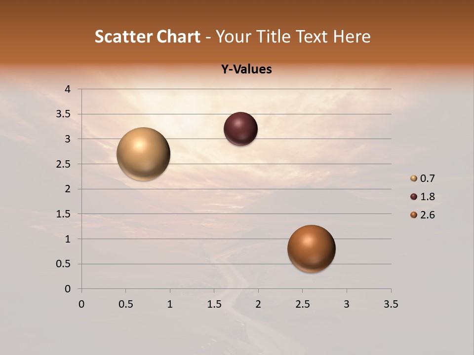Sky Freeway Road PowerPoint Template