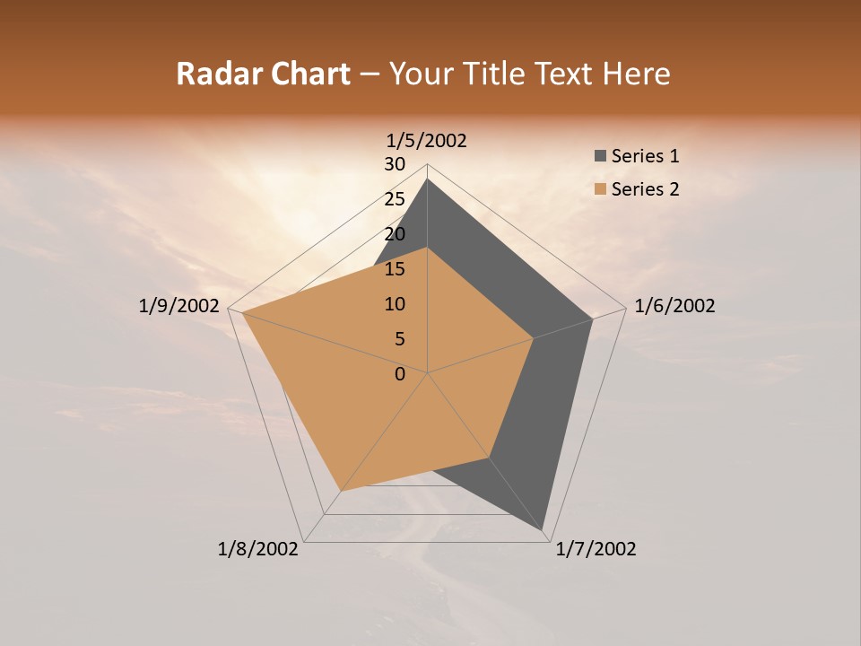 Sky Freeway Road PowerPoint Template