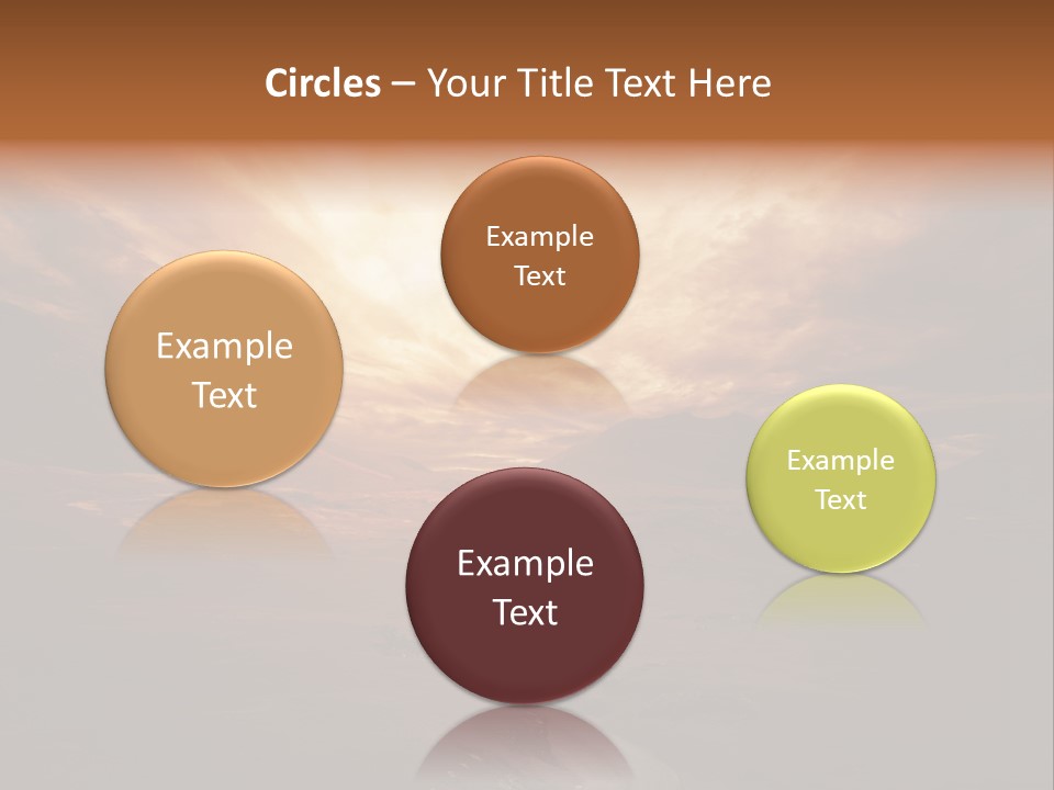 Sky Freeway Road PowerPoint Template