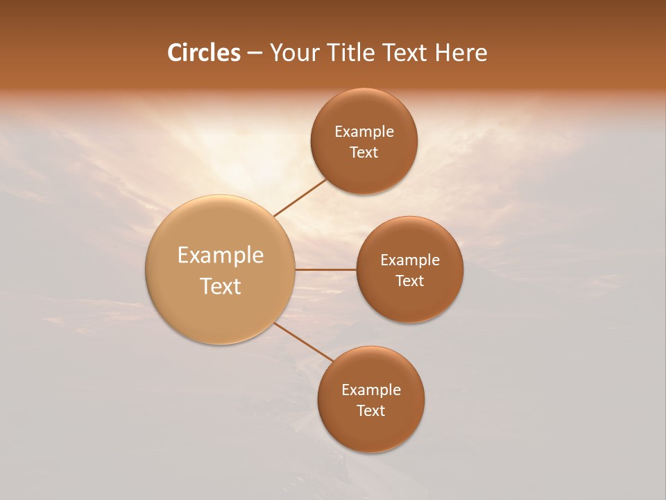 Sky Freeway Road PowerPoint Template