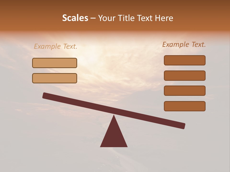 Sky Freeway Road PowerPoint Template