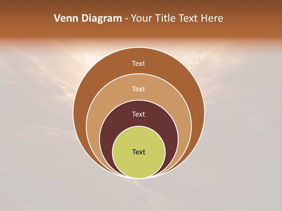 Sky Freeway Road PowerPoint Template