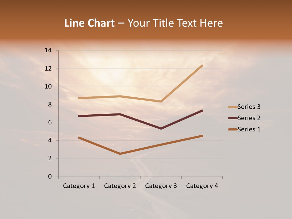 Sky Freeway Road PowerPoint Template