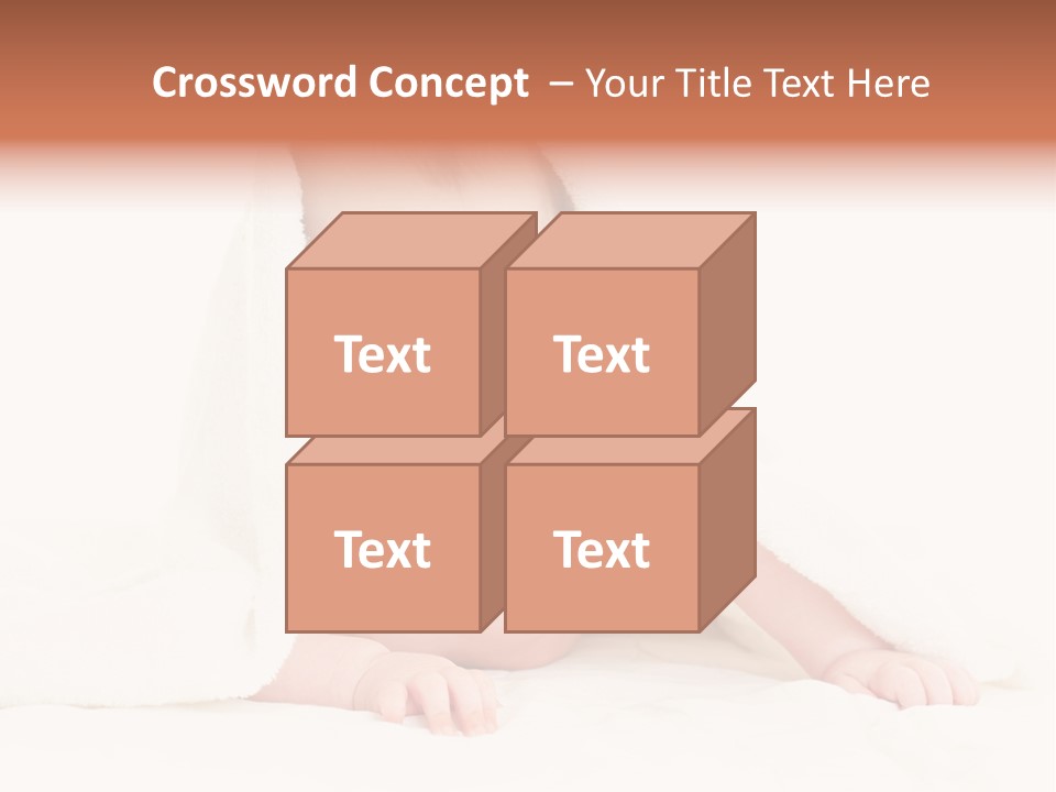 Only Expression Towel PowerPoint Template