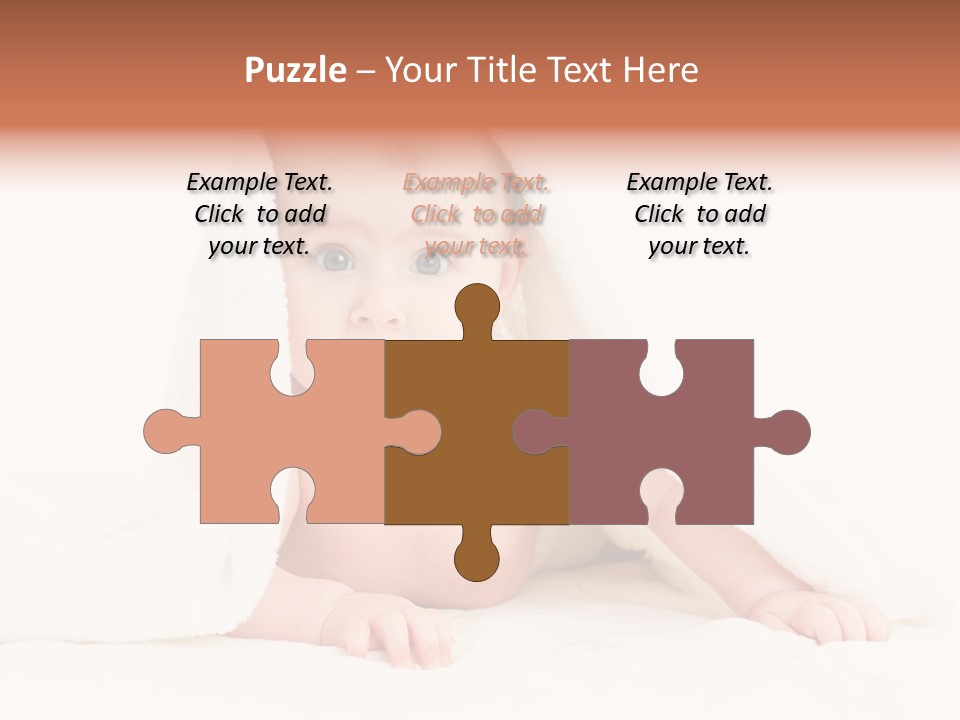 Only Expression Towel PowerPoint Template