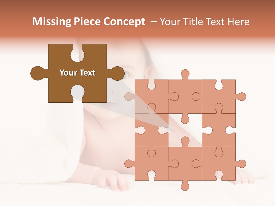 Only Expression Towel PowerPoint Template