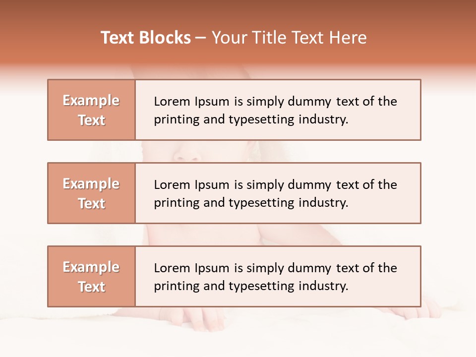 Only Expression Towel PowerPoint Template