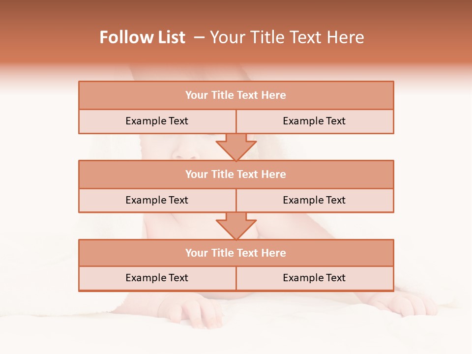 Only Expression Towel PowerPoint Template