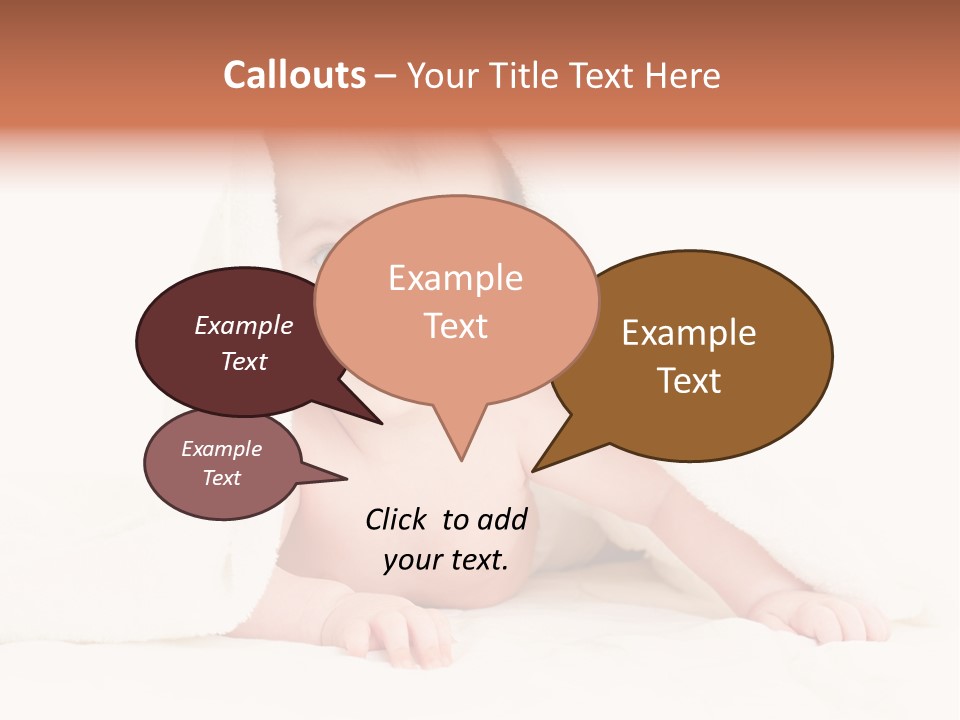 Only Expression Towel PowerPoint Template