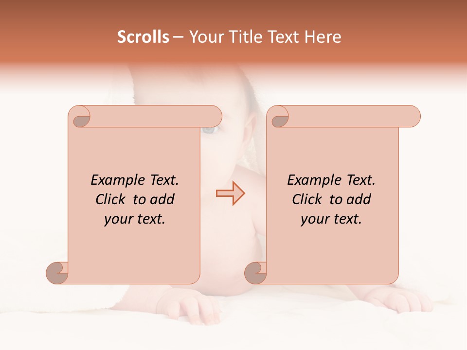 Only Expression Towel PowerPoint Template