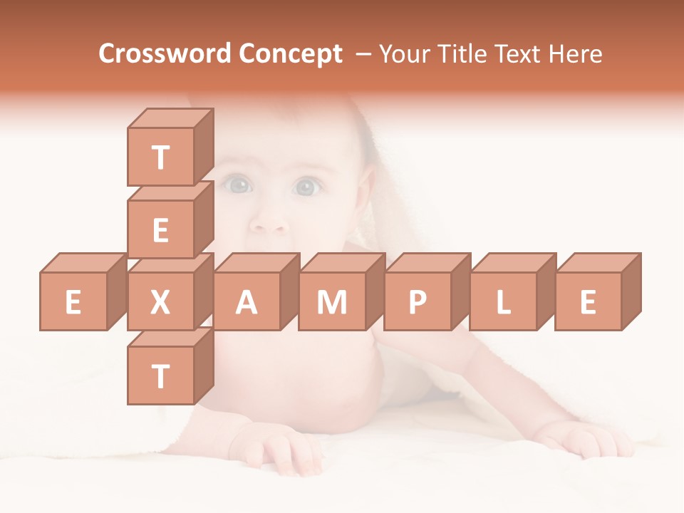 Only Expression Towel PowerPoint Template