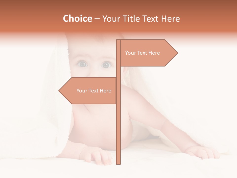 Only Expression Towel PowerPoint Template