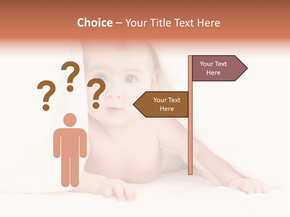 Only Expression Towel PowerPoint Template