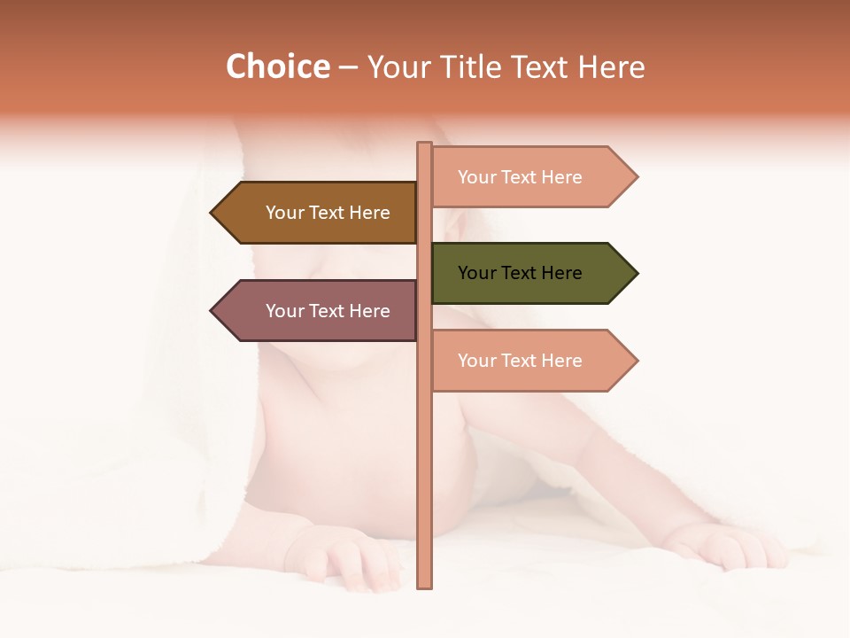 Only Expression Towel PowerPoint Template