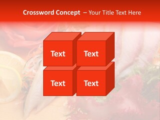 Isolated Delicacy Lunch PowerPoint Template