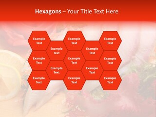 Isolated Delicacy Lunch PowerPoint Template