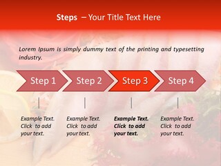 Isolated Delicacy Lunch PowerPoint Template